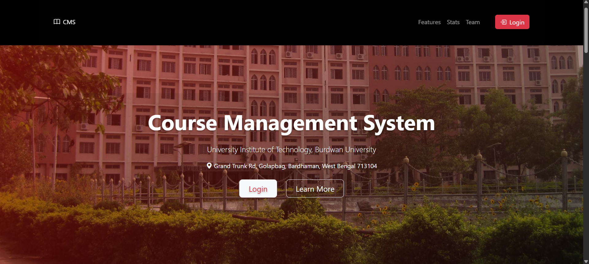 Course Management System